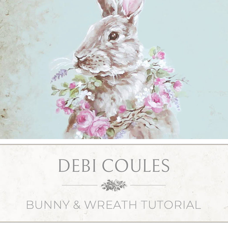 "Bunny with Floral Wreath" Tutorial