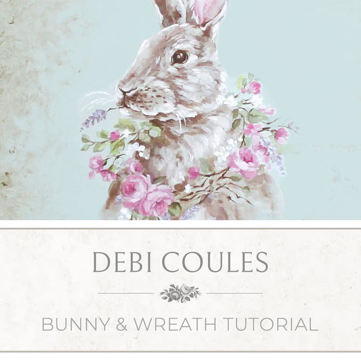 "Bunny with Floral Wreath" Tutorial