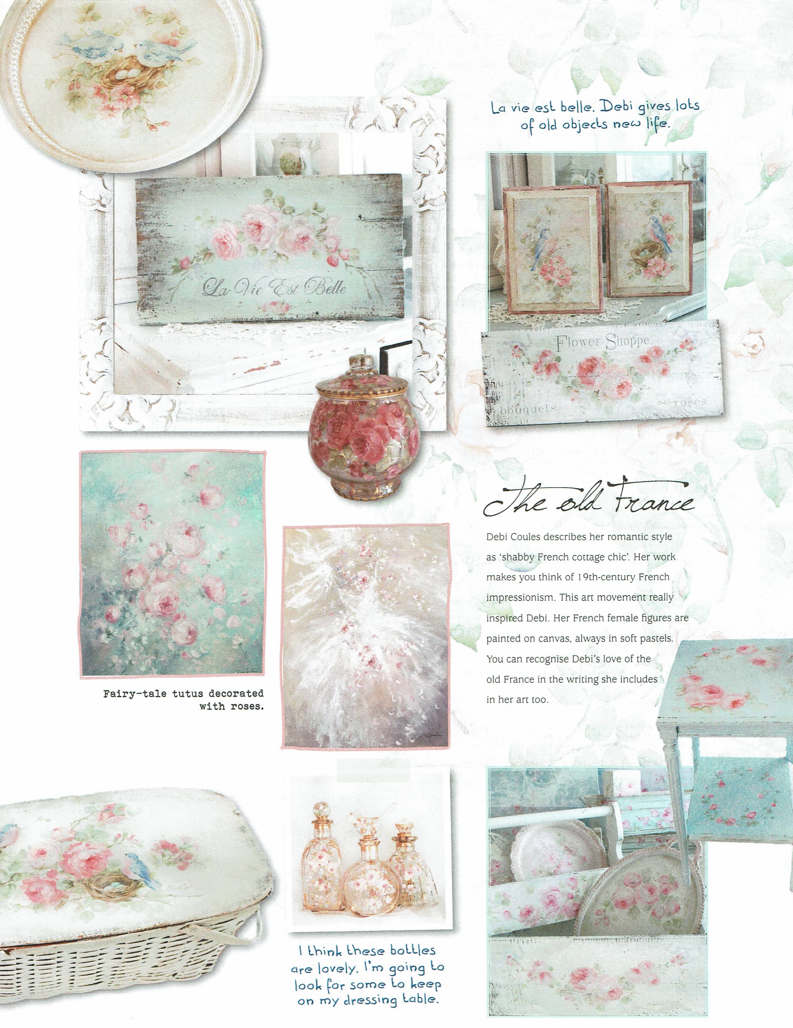 Debi Coules French Cottage Shabby Chic Decor Page 3