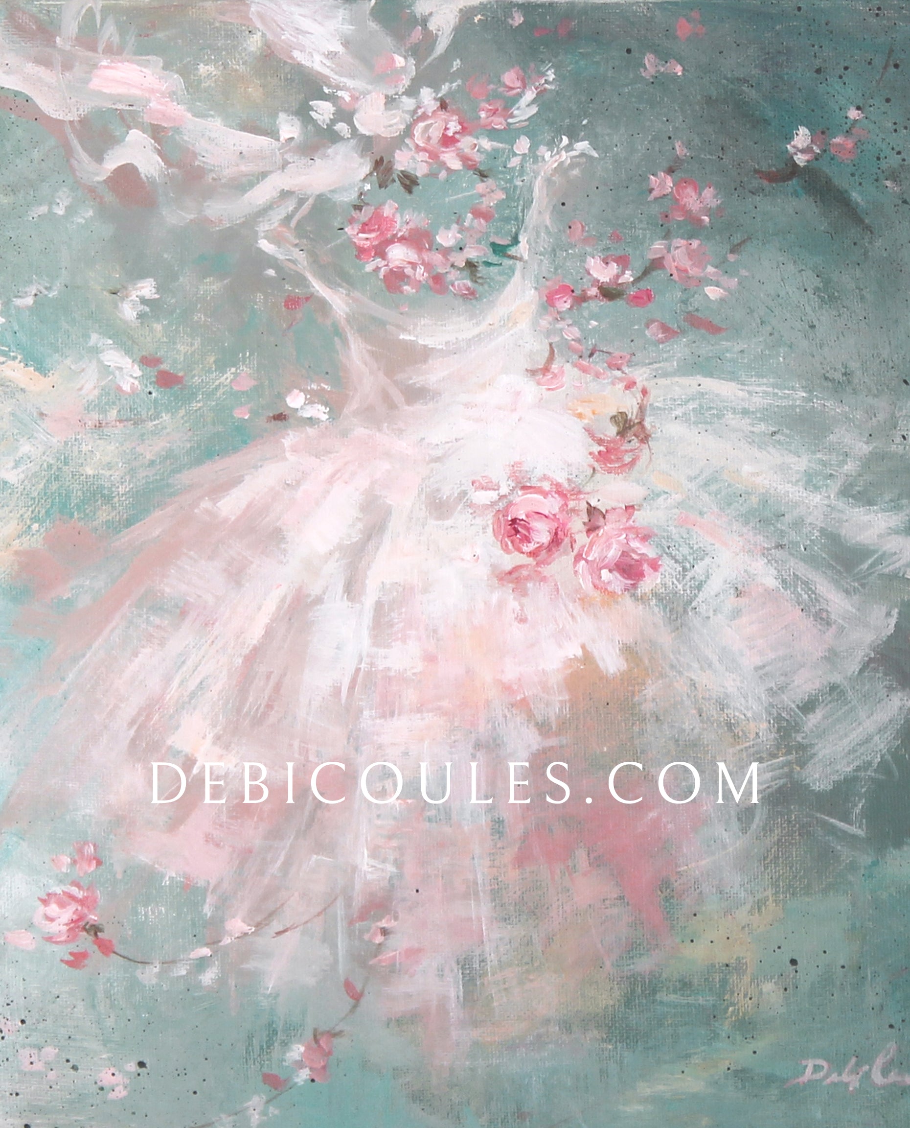 First Whisper Artwork, Spring Flowers Art Print